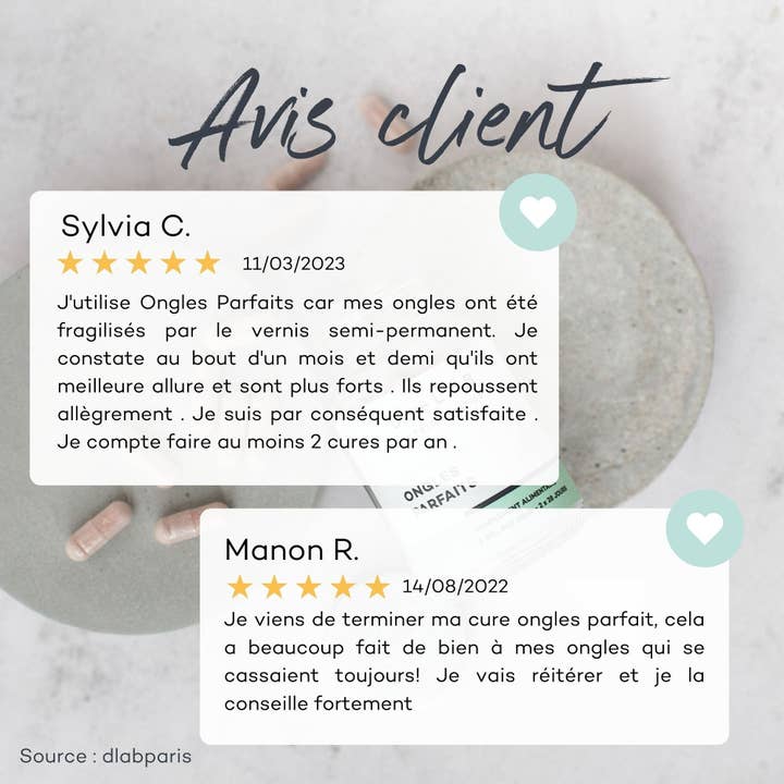 D-LAB NUTRICOSMETICS - Vendita all'ingrosso Vitamine/integratori orali - Complexe per unghie perfette 2 mesi - Nutre e rinforza4