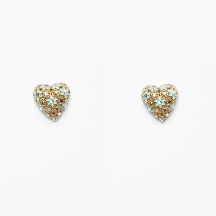 MINA MINA - Wholesale Stud/Post Earrings - "MINI DRAMA" SILVER EARRINGS7