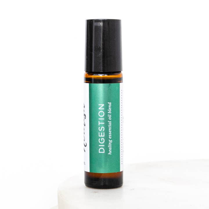 Digestion Essential Oil Roller Blend for gas, indigestion for wholesale by Nourish Natural Products