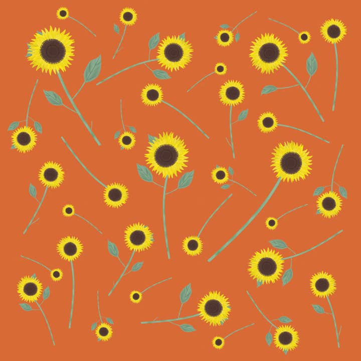 Zonnebloemen oranje voor wholesale door Sophie Morrell