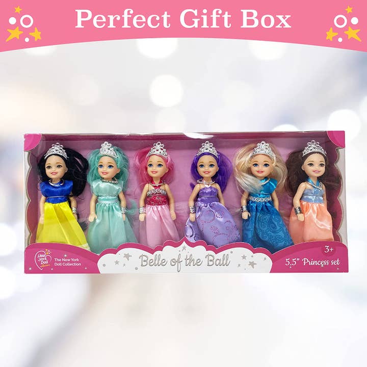 The New York Doll Collection - Wholesale Doll - Kids - Little Dolls Set with Mini Princess Dolls for Girls2