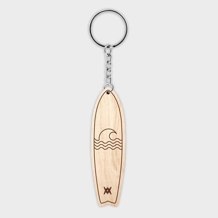 WoodMakerz - Wholesale Keychain - Unisex - Surfskate Keychain