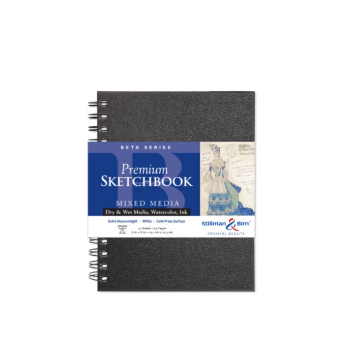 Exaclair - Vente Carnets de croquis - Stillman & Birn Carnet de croquis pour médias mixtes - Série bêta9