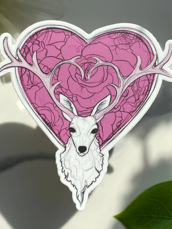 Sticker Mon cerf pour la vente par A Dresser Drawer