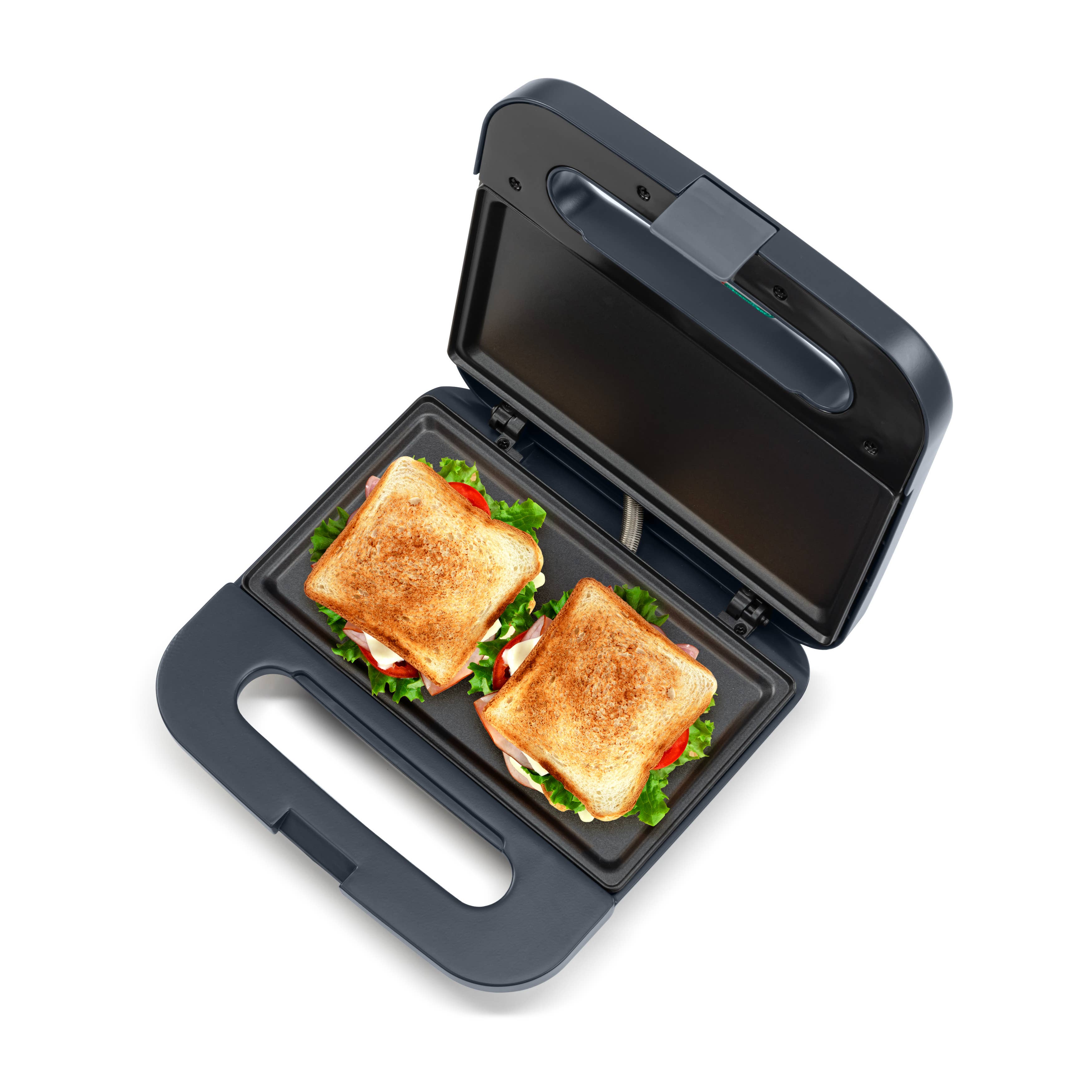 Holstein Housewares - Wholesale Kitchen Appliance - 2-SLICE SANDWICH MAKER & GRIDDLE ROSE GOLD10