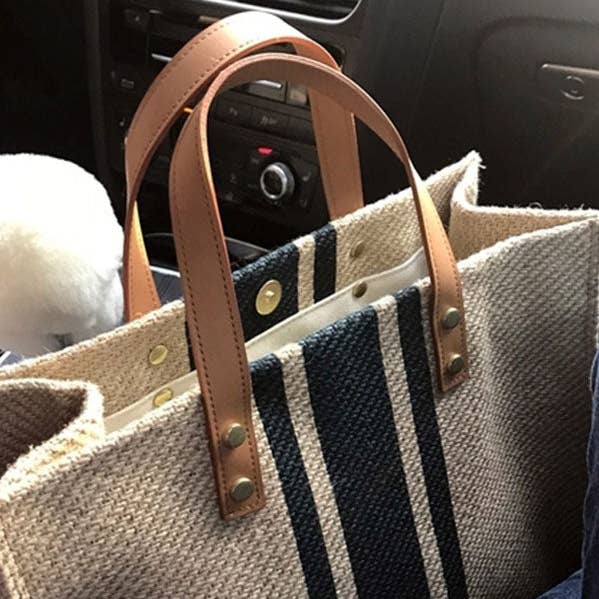 FurDecoration - Wholesale Tote Bag - Women's - Split-joint Big Bags0