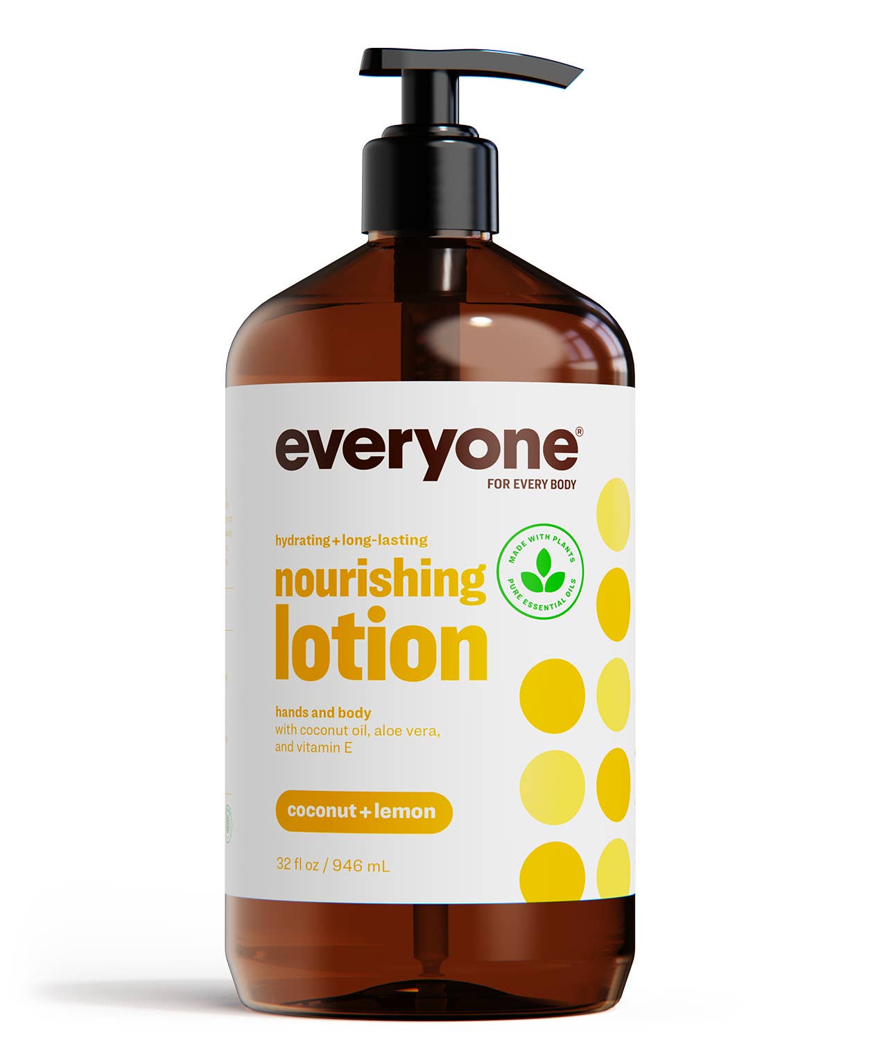 EO + Everyone - Wholesale Body Cream/Lotion - Coconut + Lemon 2in1 Lotion 32 oz Case Pack of 6