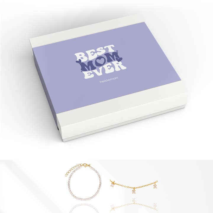 Cadeaudoos BEST MOM steen voor wholesale door Heideman Schmuck