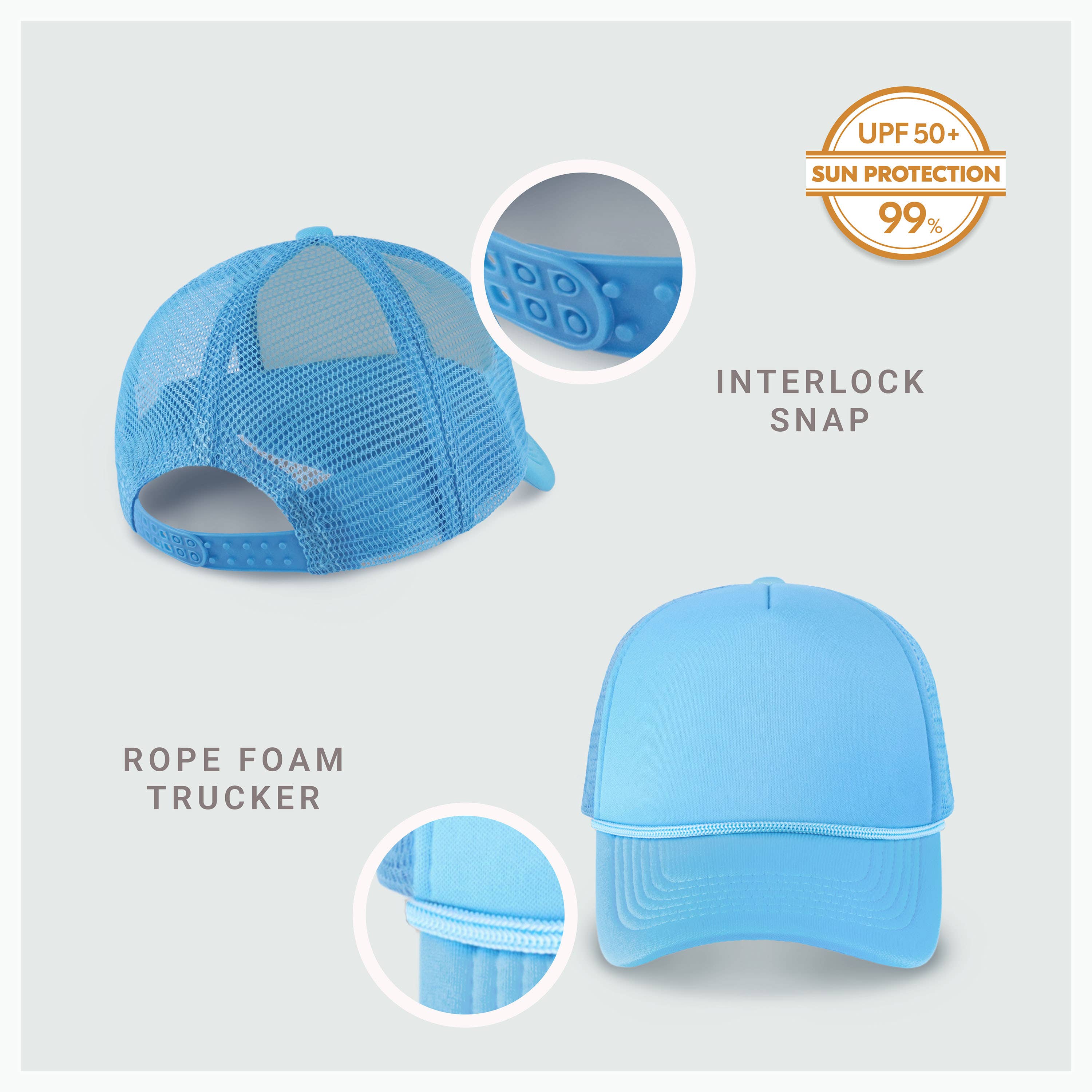 ChoKoLids - Wholesale Trucker Hat - Men's - CHOK.LIDS Foam Mesh Trucker Hat90