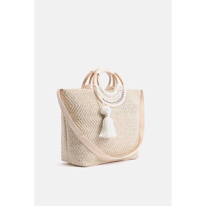 America & Beyond - Wholesale Tote Bag - Women's - Birch Lurex Durrie Tote3