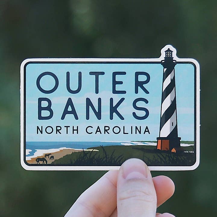 Squatchy - Wholesale Sticker - Outer Banks Sticker0