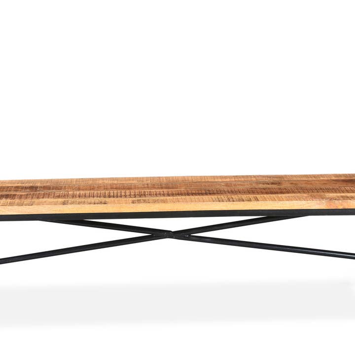 Timbergirl Reclaimed Wood Mango Bench with wheels for wholesale by Timbergirl