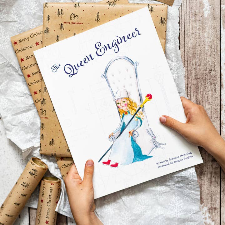 The Queen Engineer for wholesale by Thea Chops Books Ltd