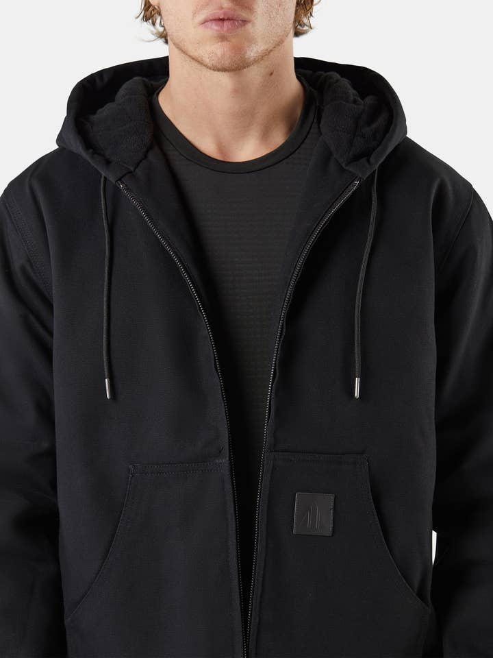 BAD WORKWEAR - Wholesale Jacket - Men's - BAD MICHIGAN â„¢ HEAVY-DUTY COTTON CANVAS HOODED JACKET