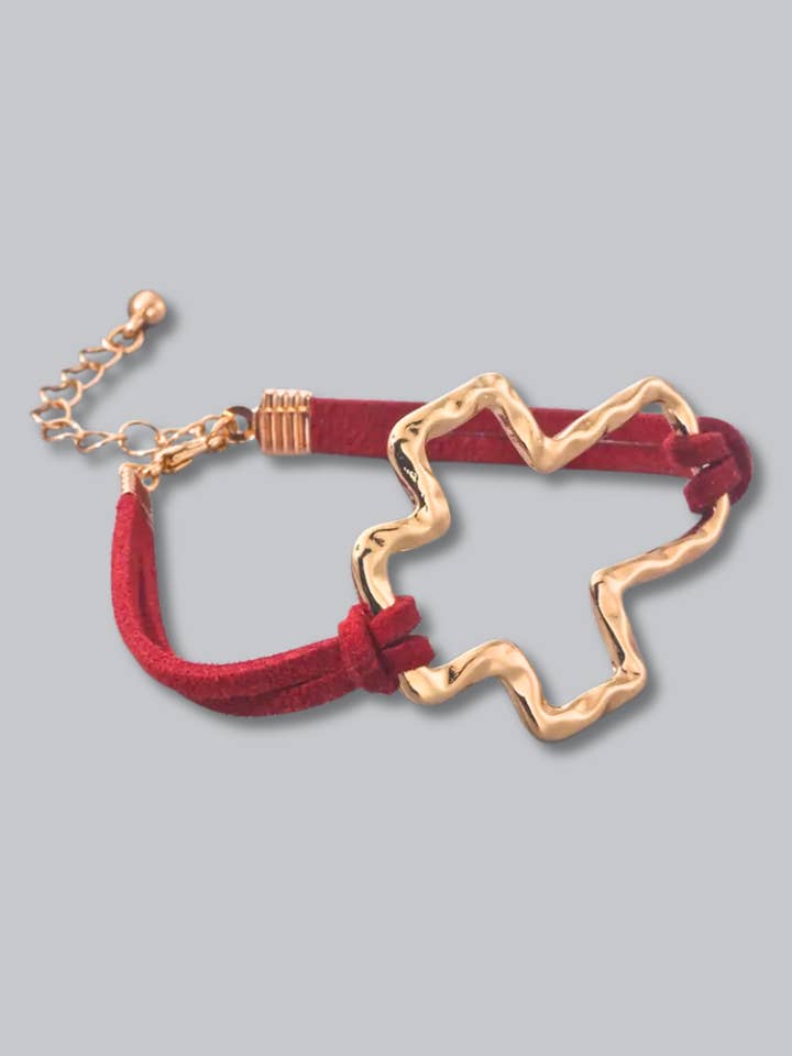 Minimalist Cross Rope Bracelet-W for wholesale by Swaary