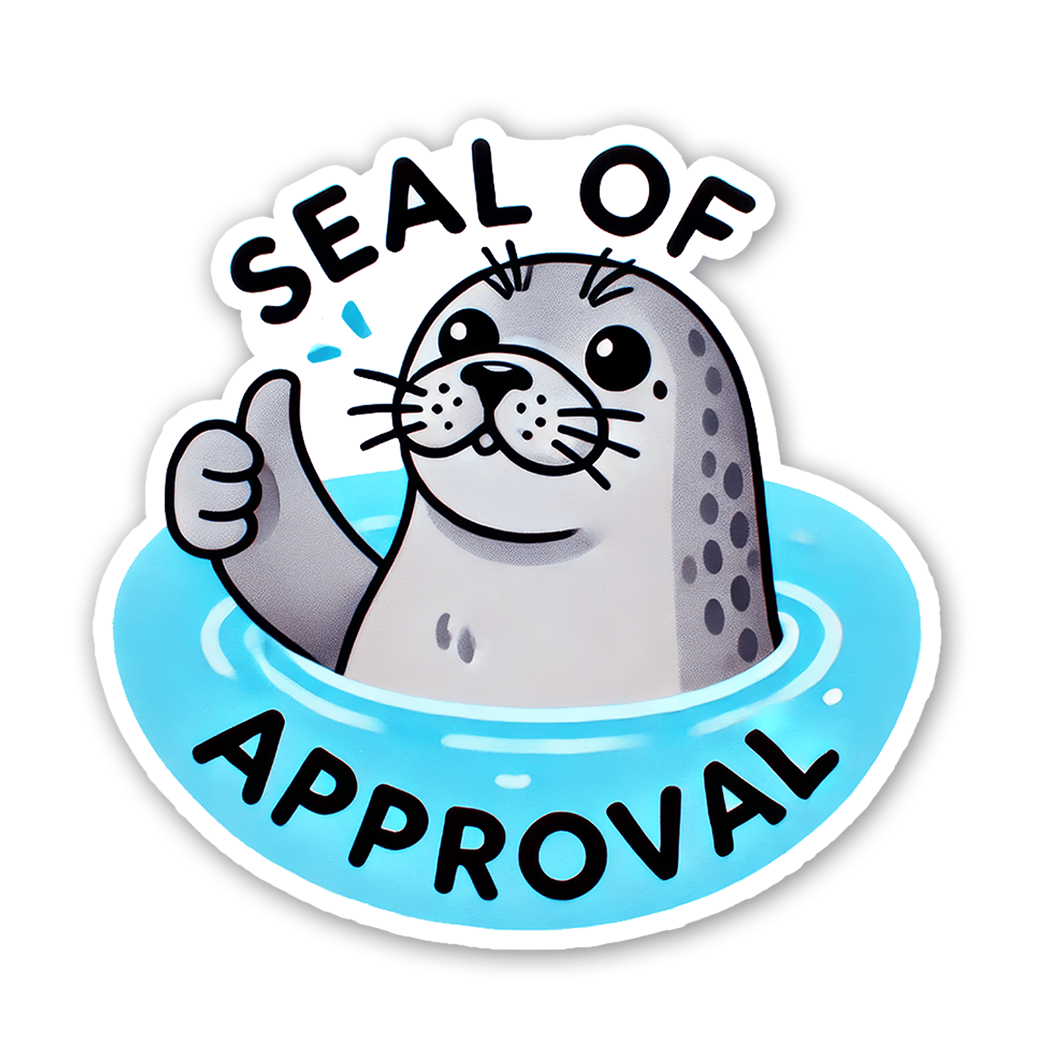 Sticker Atlas - Wholesale Sticker - Seal Of Approval Sticker0