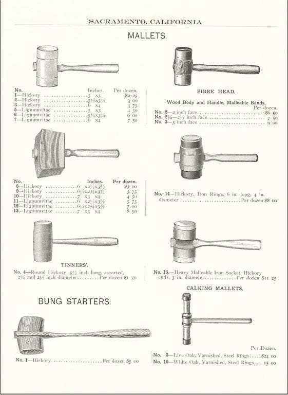 Found Image Press - Wholesale Sticker - Sticker TL-43 Variety of Mallets0