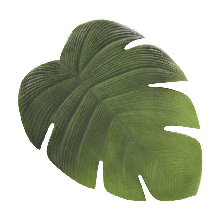 Fennco Styles - Vente Sets de table - Napperon vert Monstera Leaf 14,5 x 18 pouces