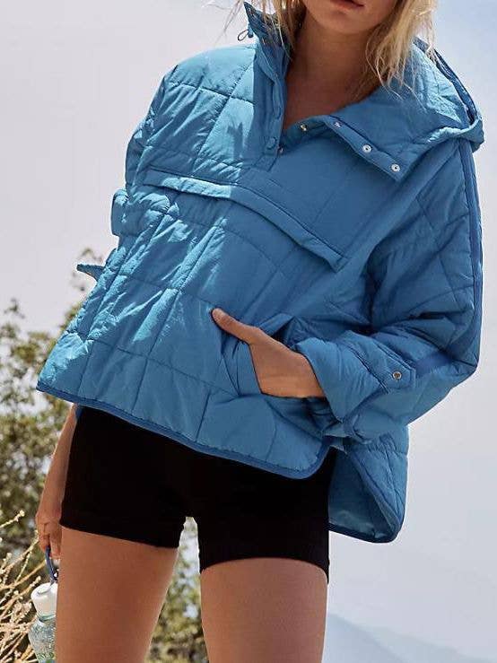 Rosa Clothing - Wholesale Puffer Jacket - Women's - Leisure Lightweight Pullover Puffer Quilted jacket