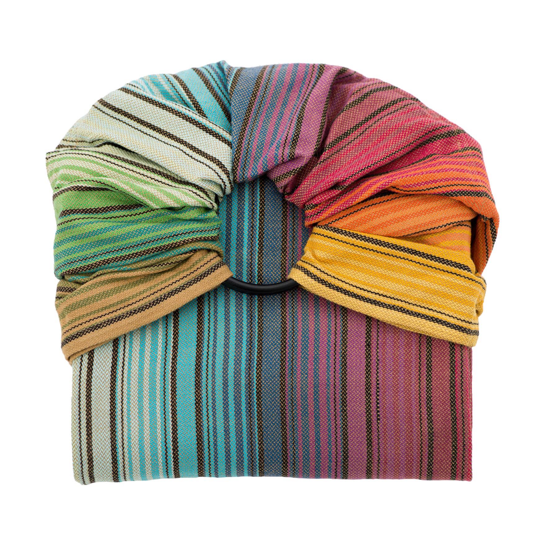 Girasol - Wholesale Baby Wrap/Sling - Ringsling Chameleon, fairly produced, handwoven4