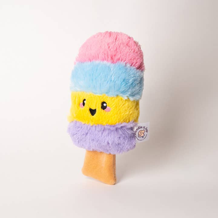 Bundle x Joy - Wholesale Pet Plush Toy - Dog - Poppin Popsicle Summer Dog Toy with Crinkle & Squeaker 4