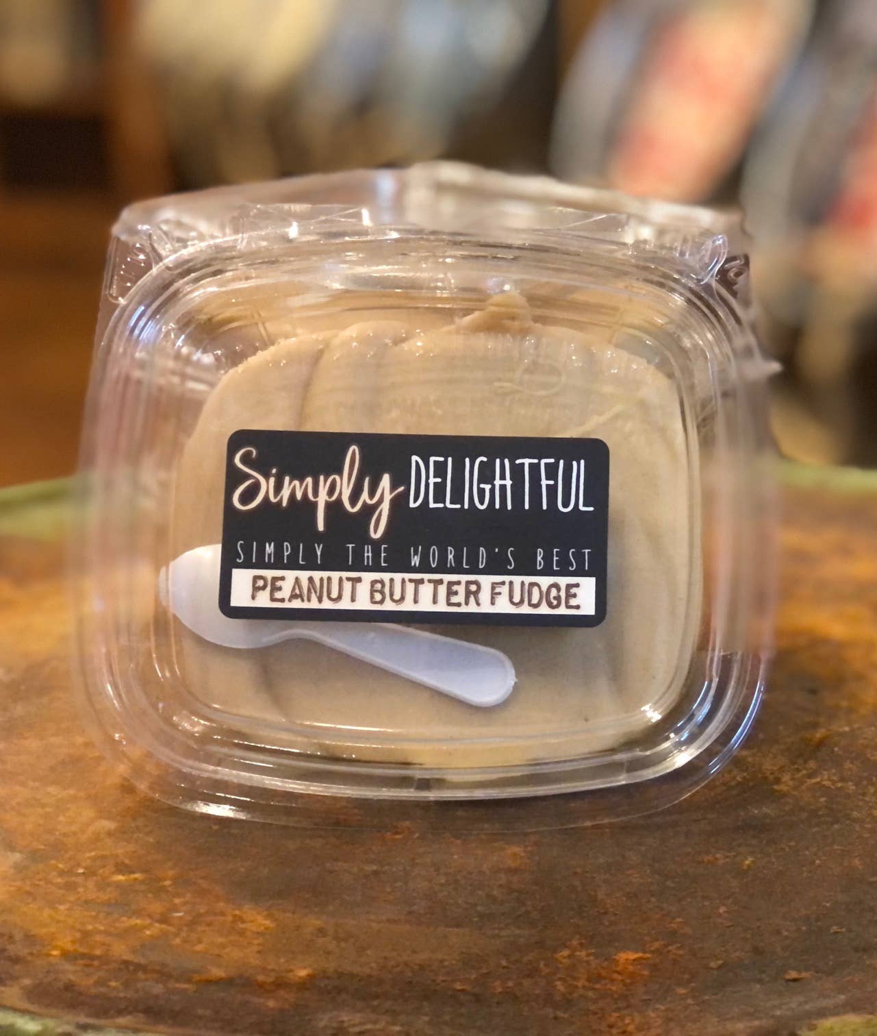 Simply Delightful - Wholesale Fudge - *Peanut Butter Fudge 7oz