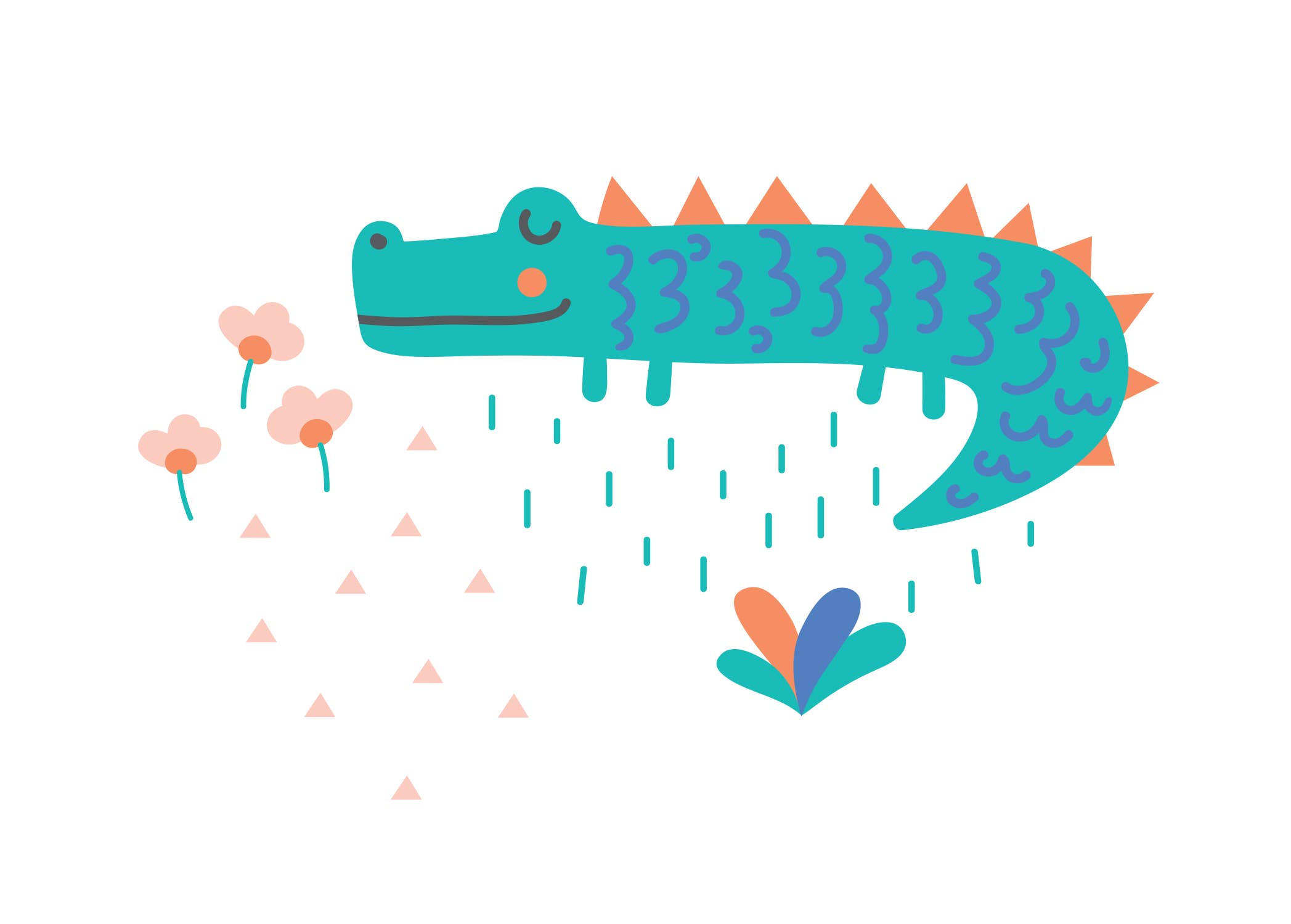 Michele Payne - Wholesale Art Print - Colin Croc Art Print1