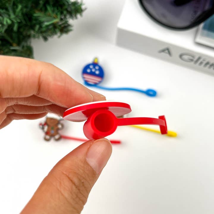 SoapElenGlen - Vente Cruches - Toppers en paille de la série Christmas, accessoires de vacances7