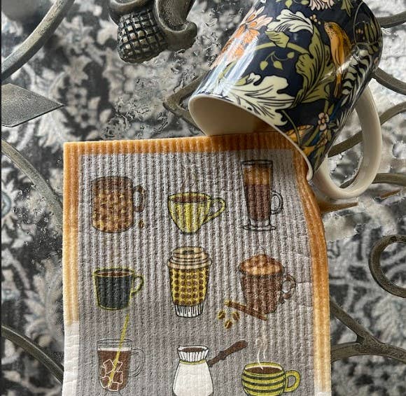 Wet-it! - Wholesale Dishcloth - Coffee Shop Swedish Cloth2