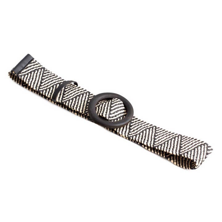 NINEXIS - Wholesale Belt - Women's - CWABE0379_ROUND BUCKLE FASHION STRETCH BELT