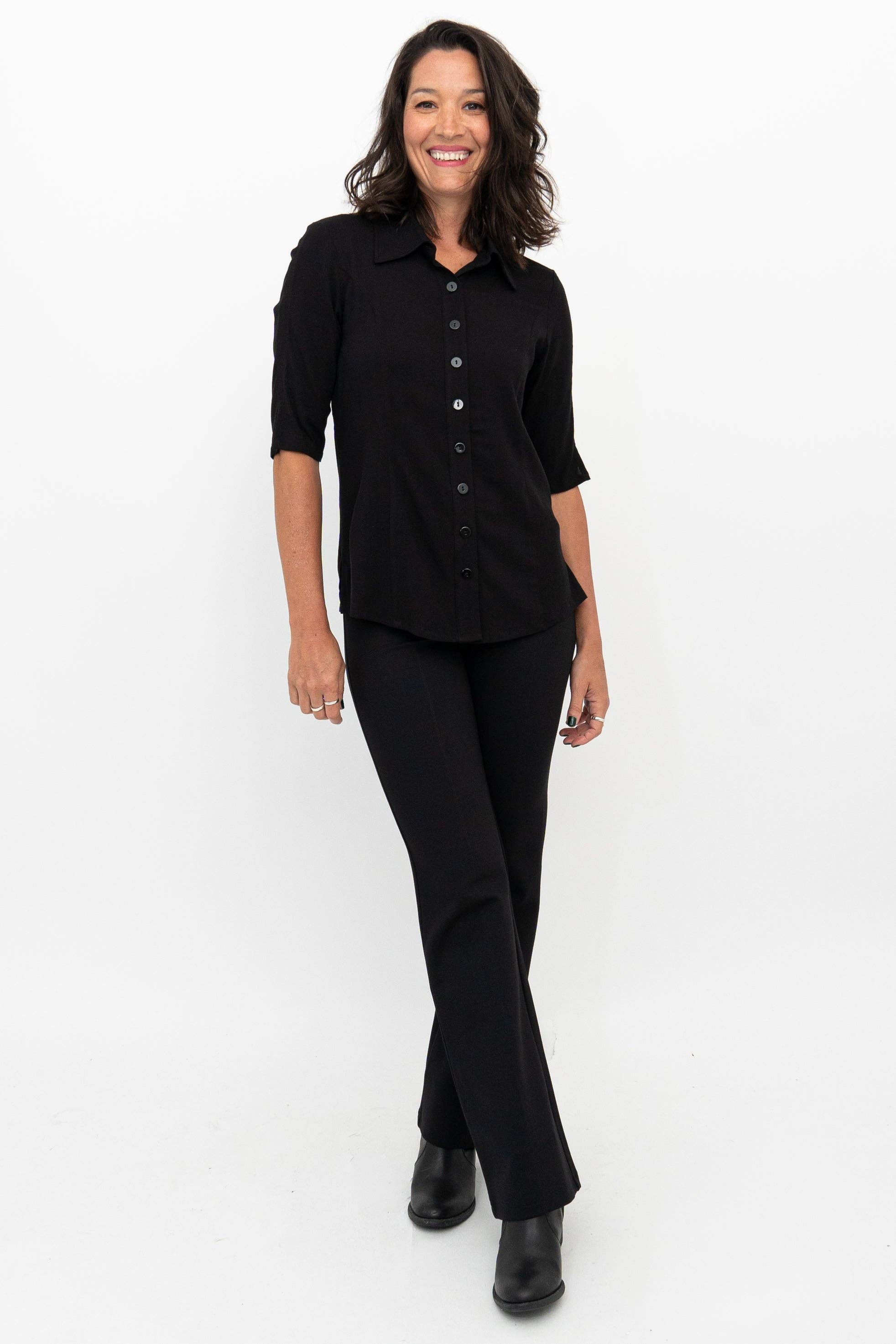 Blue Sky Clothing Co LLC - Wholesale Pants - Women's - Daya Pant, Black, Modal4