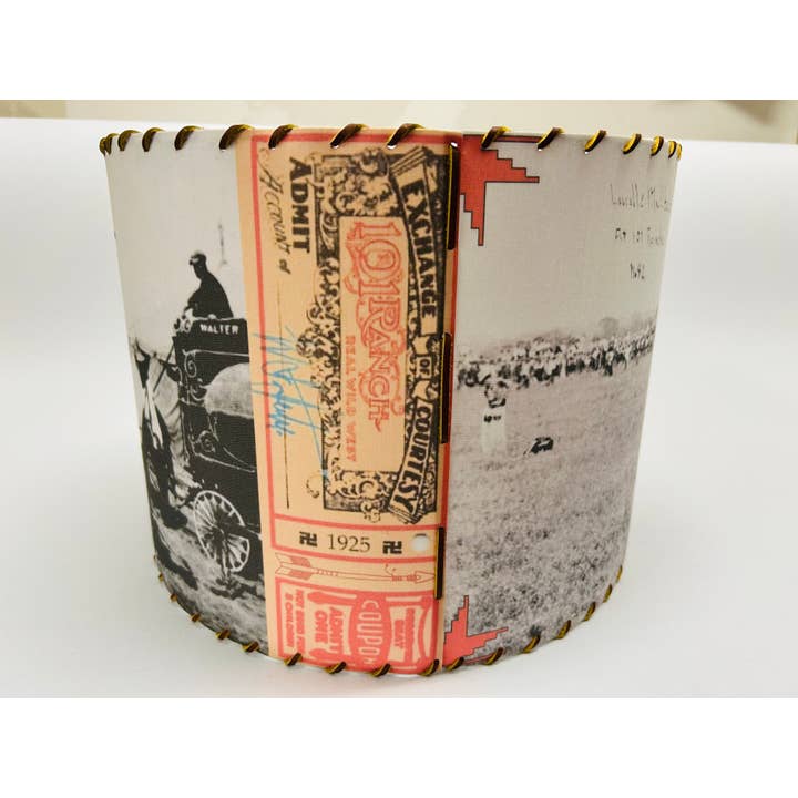 Red Dirt Ranch Clothing Company - Wholesale Lamp Shade - Lampshade Cowgirls of the 101 Ranch 4