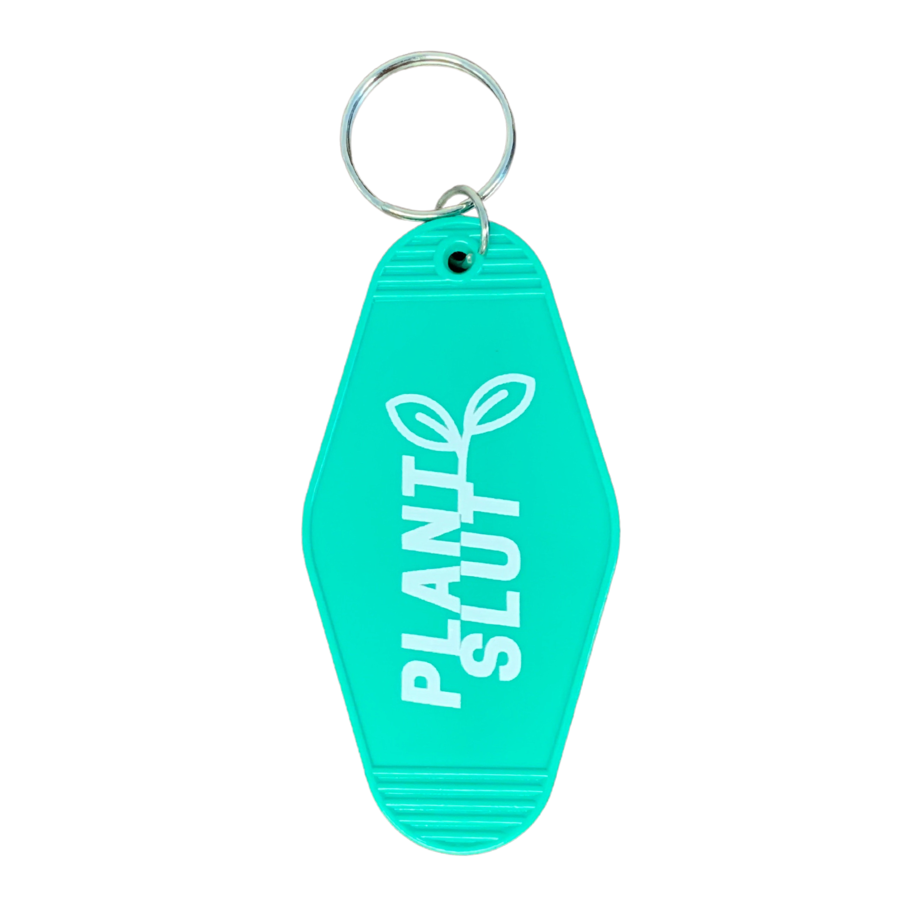GetBullish - Wholesale Keychain - Unisex - Plant Slut Leaf Motel Style Keychain in Green 🌿1