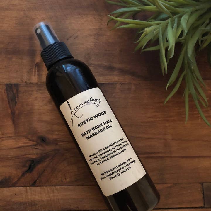 Rustik Wood Duftende Body Oil for engroshandel hos Aromaology