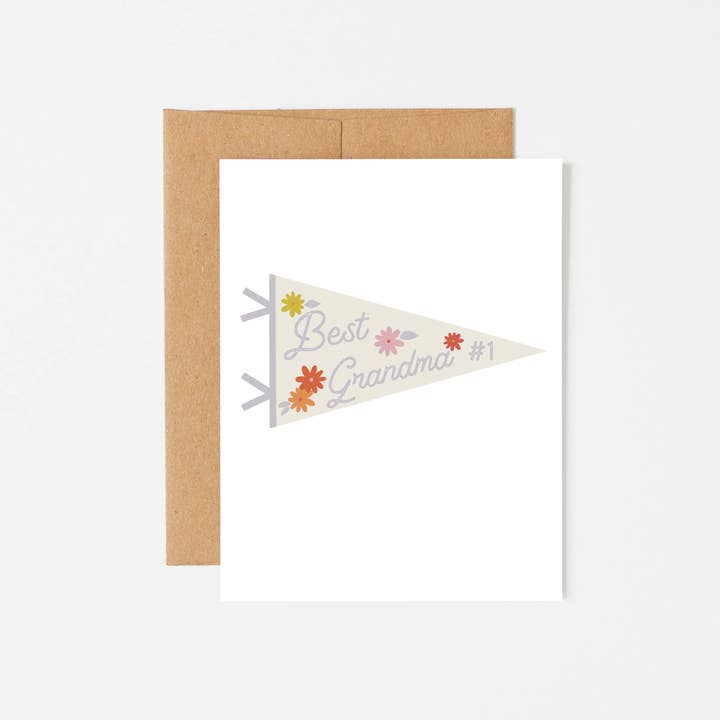#1 Oma Moederdagkaart voor wholesale door Lucky Penny Goods