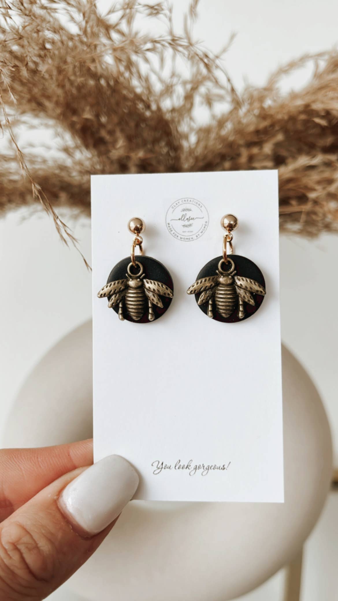 ElleseeWomen - Wholesale Dangle Earrings - Bee dangles5
