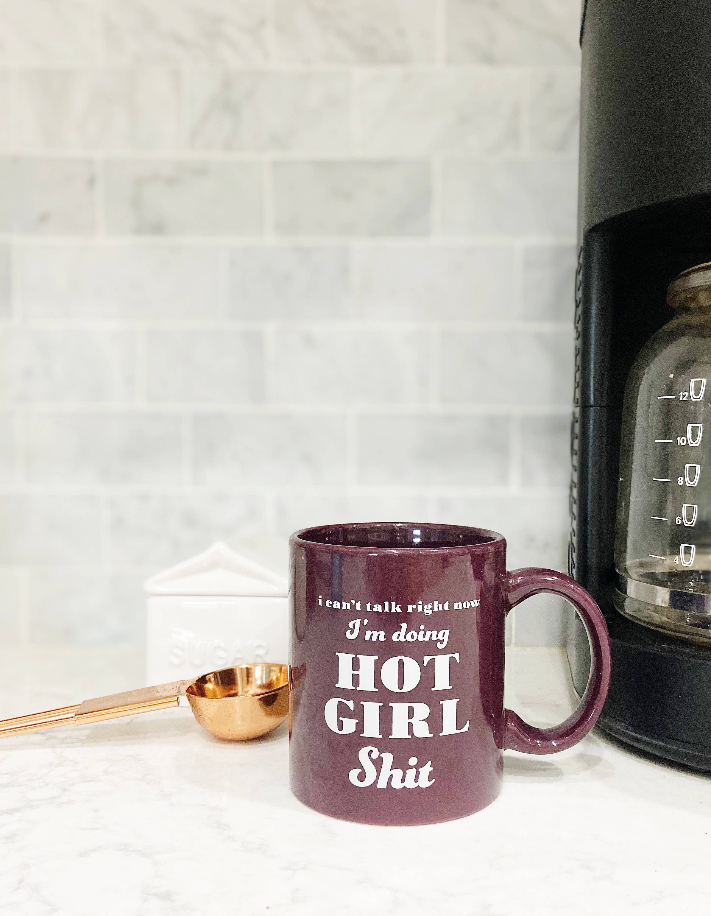 Steel Petal Press - Wholesale Coffee Mug - Hot Girl Shit Coffee and Tea Mug