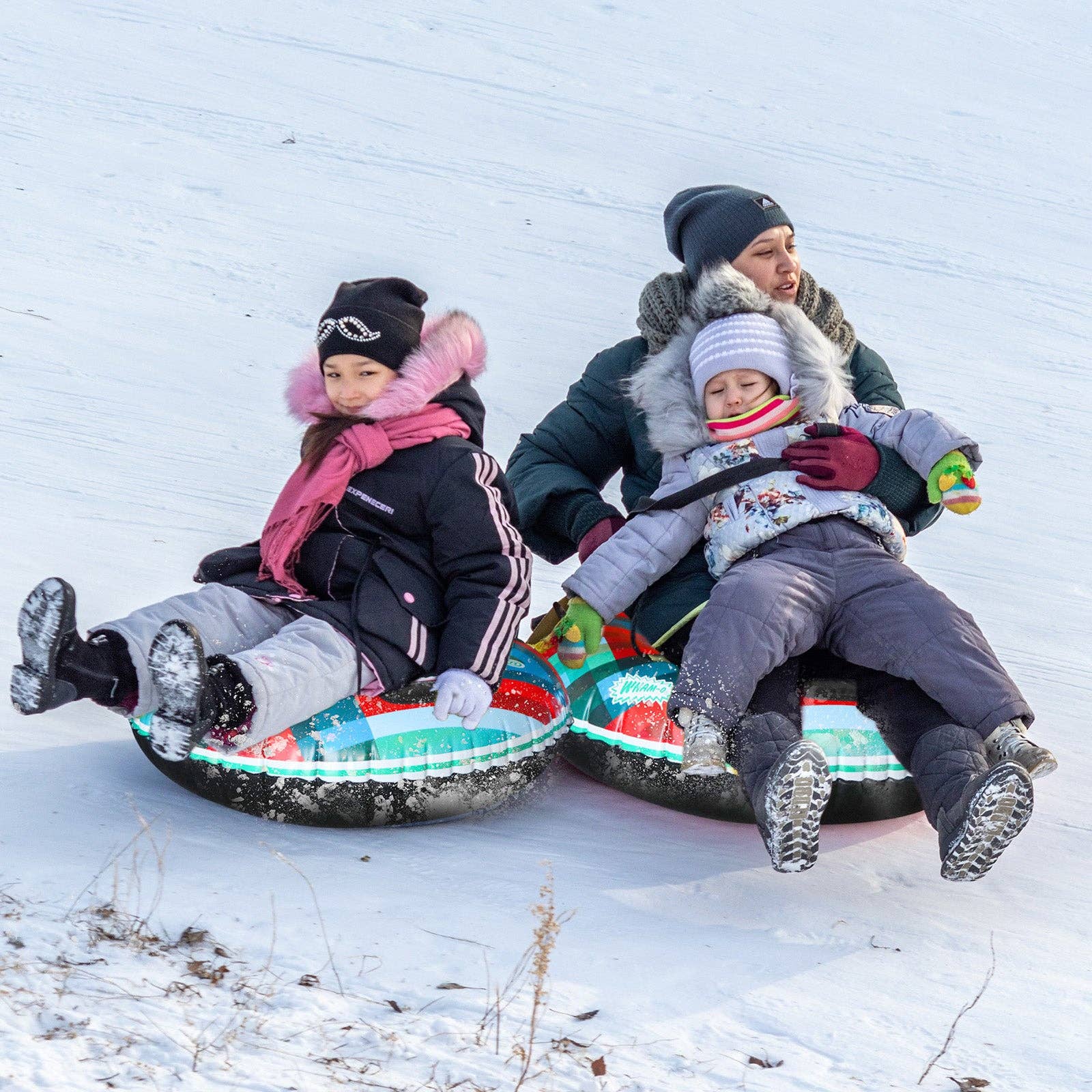 Sixale - Wholesale Sporting Game - Kids & Baby - Wham-O Snow Boogie Air Tube 48" (Line pattern/Snow pattern)7