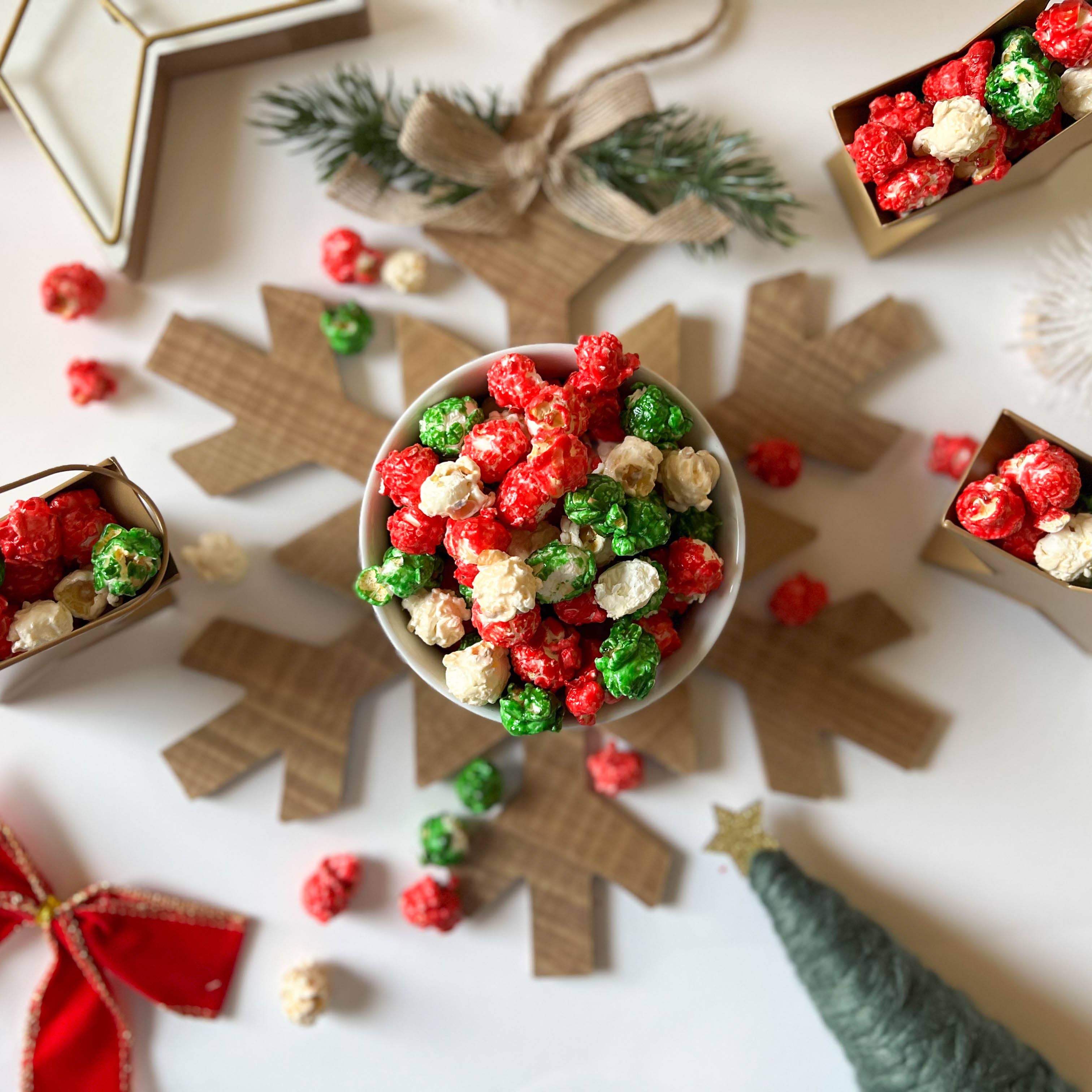 Deanan Gourmet Popcorn - Vente Pop-corn - Popcorn à la Vanille de Fête - Taille Promotionnelle - 250 unités7