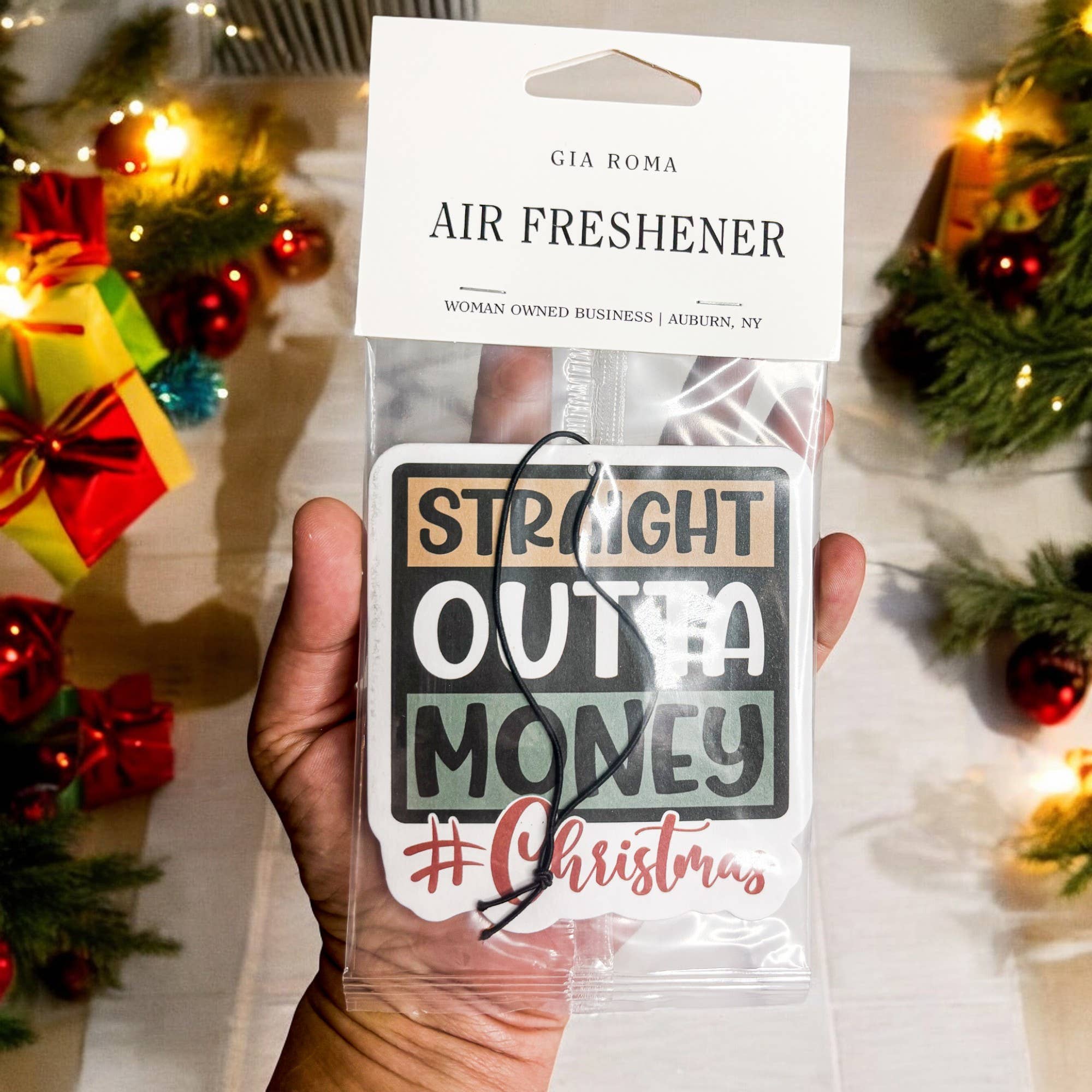 Gia Roma - Vendita all'ingrosso Deodorante per auto - Donna - Regali di Natale rosa unici, freschi natalizi per donna32