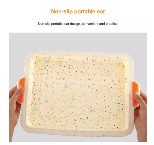 Homerely (We Cover All Import Duties) - Wholesale Baking Dish - Reusable Square Silicone Baking Pan5
