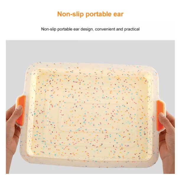 Homerely (We Cover All Import Duties) - Wholesale Baking Dish - Reusable Square Silicone Baking Pan5