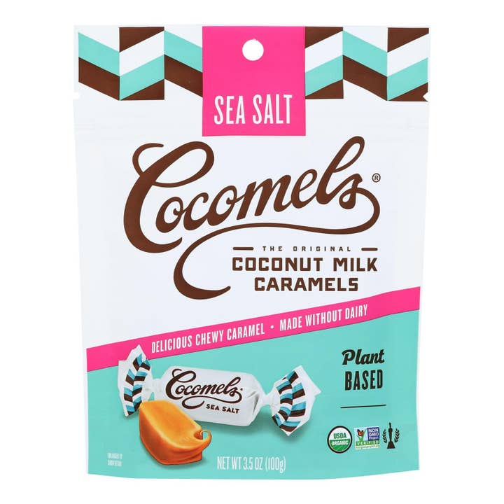 Cocomel Sea Salt Coconut Milk Caramels, 3.5 oz, 6-Pack for wholesale by Everyday Supply Co