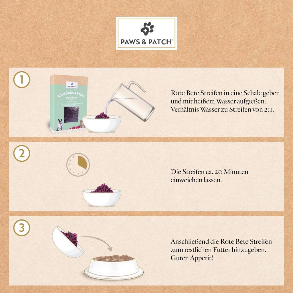 Paws & Patch GmbH - Wholesale Pet Food - Dog - Paws & Patch Beetroot Strips For Dogs2