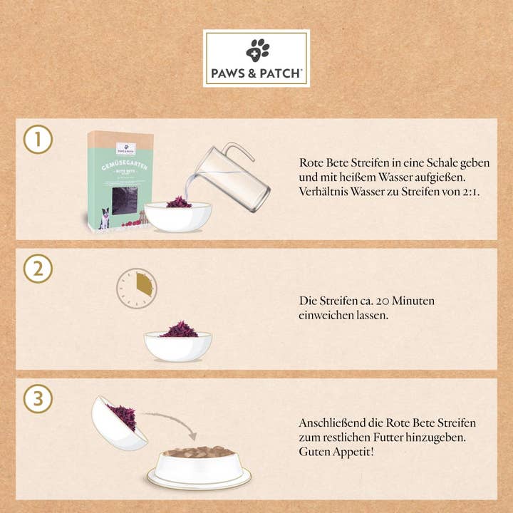 Paws & Patch GmbH - Wholesale Pet Food - Dog - Paws & Patch Beetroot Strips For Dogs2