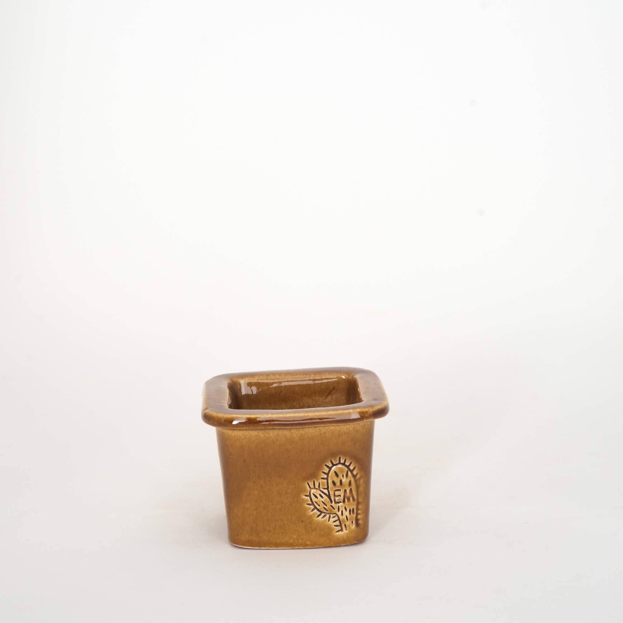 Vasos Quadrados by EM – Vaso de plantas por atacado – VASO QUADRADO MINI 6x6 - BRILHO17