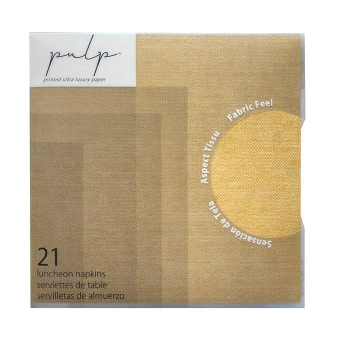 Volume 1 Luncheon Napkin 21 Pc Dijon for wholesale by Pulp