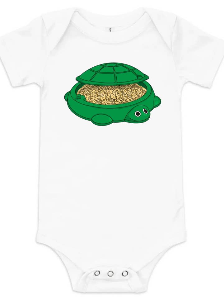 Little Tikes Turtle Sandbox Grafisk Body för wholesale av Houston Toy Museum