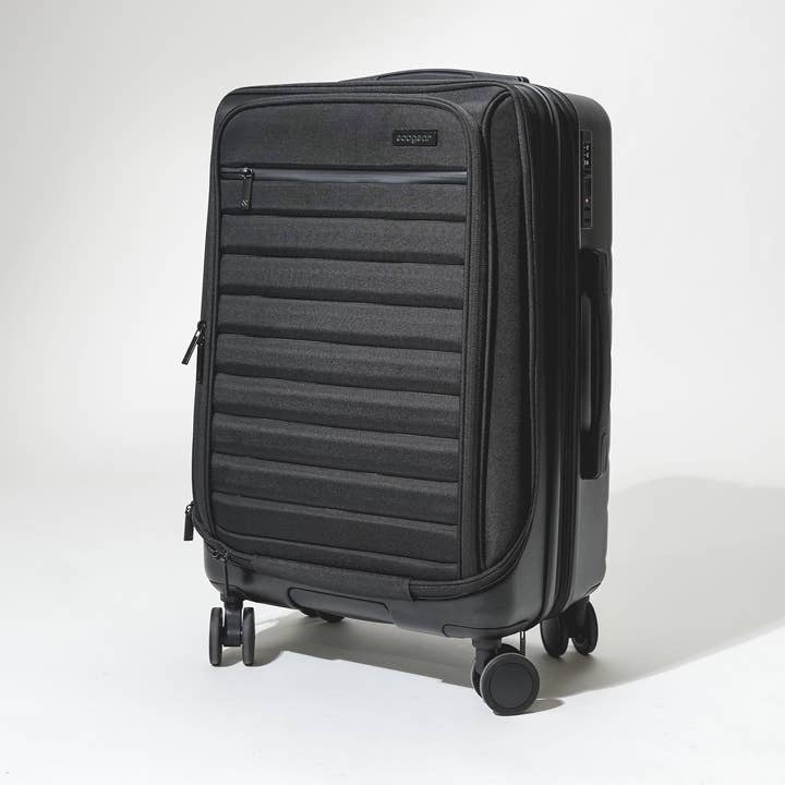 VIP Hybrid Carry-on Luggage + Free vacuum bag + Pump +Shoe bag + Free custom designed stickers for wholesale by Ecogear