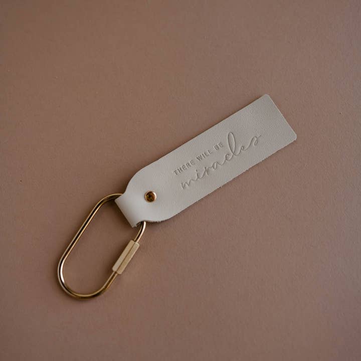 Dear Heart - Wholesale Keychain - Women's - There Will Be Miracles Blonde Key Fob | Christian Keychain